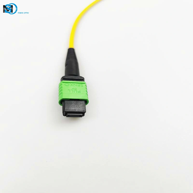 MPO-MPO Simplex Single Mode LSZH Fiber Optic Cable