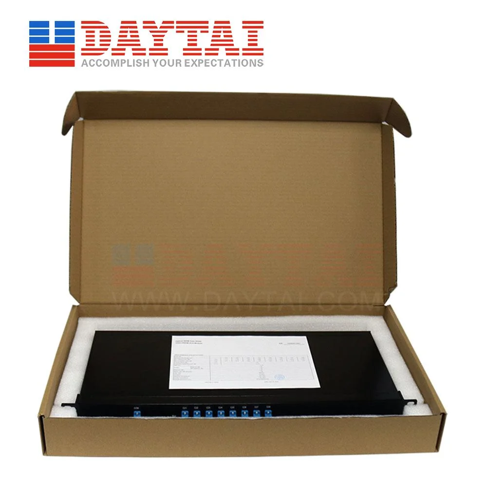 High Quality FTTH 4CH 8CH 16CH 100GHz DWDM Module 8 Channel 16 Channel DWDM Mux Demux