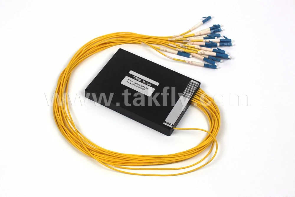 16CH Passive Mux Demux Fiber Optic CWDM