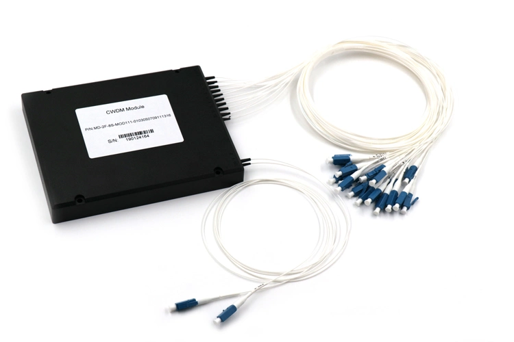 High Quality Optical CWDM Mux Demux Module, 9CH Fiber Optic CWDM Mux+Demux with Factory Price