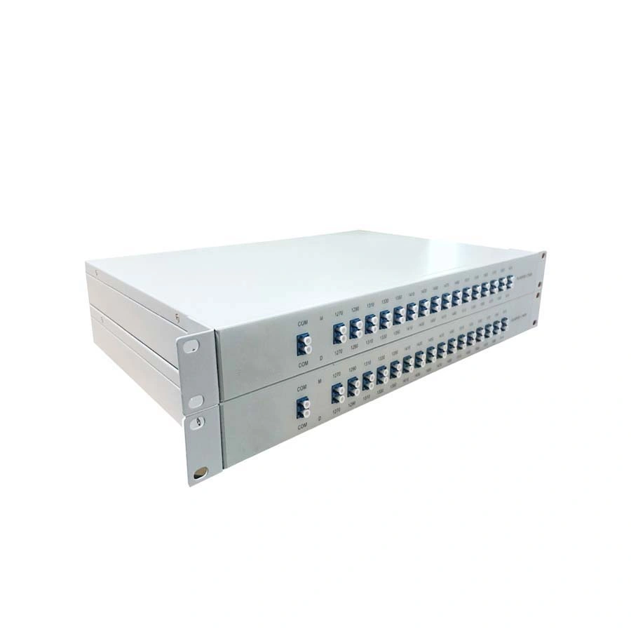 1ru Rack Chassis 16CH 1270nm-1570nm CWDM Mux Demux