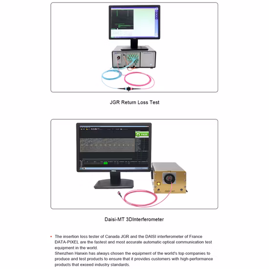 MPO solo modo G657A G652D OS1 Om1 Om3 Om4 Cable de fribra óptica multi dúplex símplex