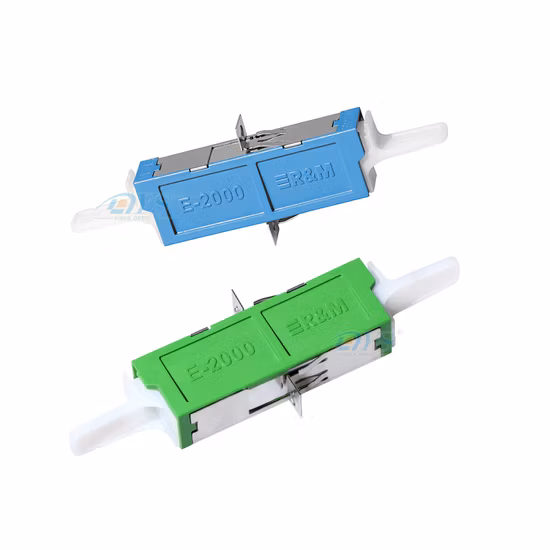 Adaptador de brida óptica Simplex/Duplex FC/St/MTRJ/Mu/MPO/E2000 Adapter-Sx/Dx-Tu/Tp